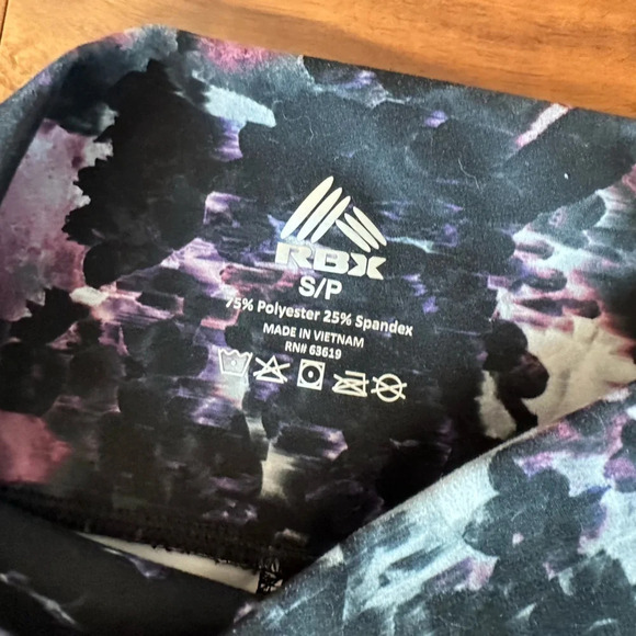 RBX Multi-Color Workout a leggings size Small - Picture 3 of 3
